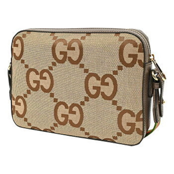 Gucci Jumbo Messenger Stripe GG Web Interlocking GG Bag UKMDG - Picture 3 of 6
